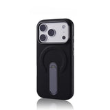 Rotation KickStand PU Leather Magnetic Case For iPhone