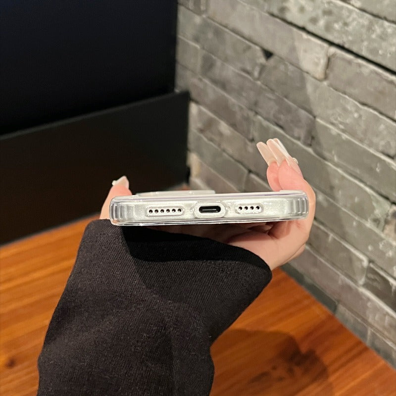 Glitter Magnetic Drop-Proof Phone Case For iPhone