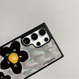 Creative Fantasy Big Flower Phone Case For Samsung