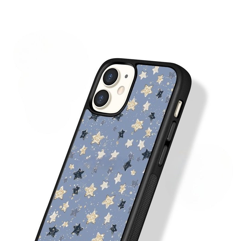 Star Glitter Anti-fall Phone Case For iPhone