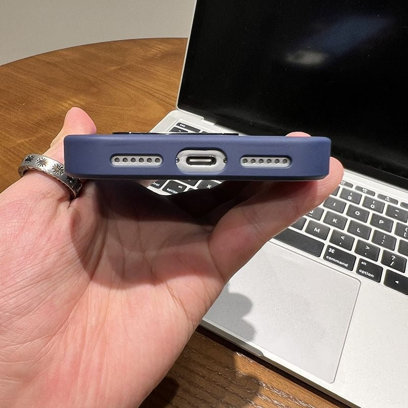 Frosted Magnetic Phone Case For iPhone