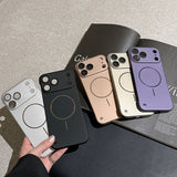 Frameless Magnetic Phone Case For iPhone