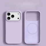 Liquid Silicone Magnetic  Phone Case for iPhone