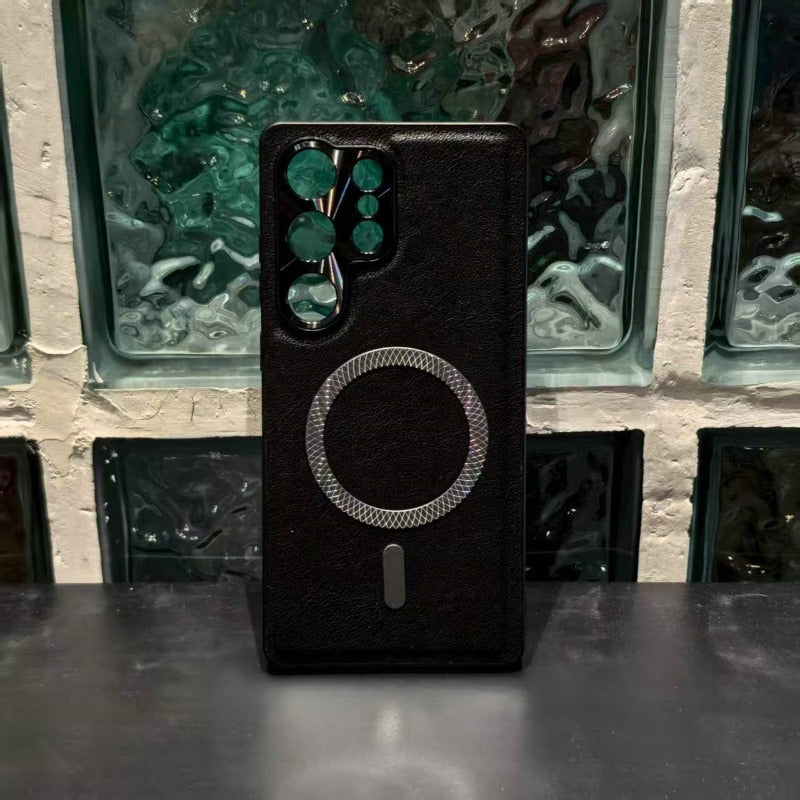 Fine Hole Magnetic Phone Case For Samsung