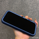 360° Rotating Stand Color Block Rugged Phone Case For iPhone