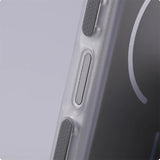 Matte Shockproof Magnetic Bumper Case For iPhone