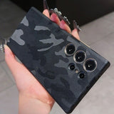 Metal Lens Shockproof Phone Case For Samsung