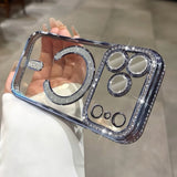 Magnetic Transparent Phone Case For iPhone