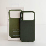 Premium Woven-Texture Magnetic Wireless Charging Phone Case for iPhone