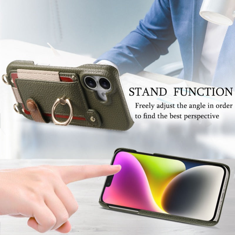 Magnetic Anti-fall Mobile Phone Case For iPhone