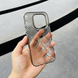 Non-yellowing 3D Pattern Transparent Phone Case For iPhone