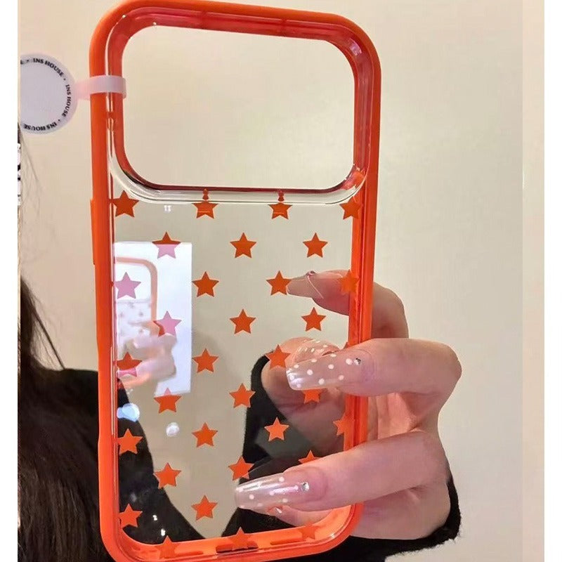 Simple Star All-in-One Phone Case For iPhone