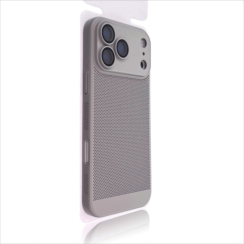 Grid Lens Film Phone Case For iPhone