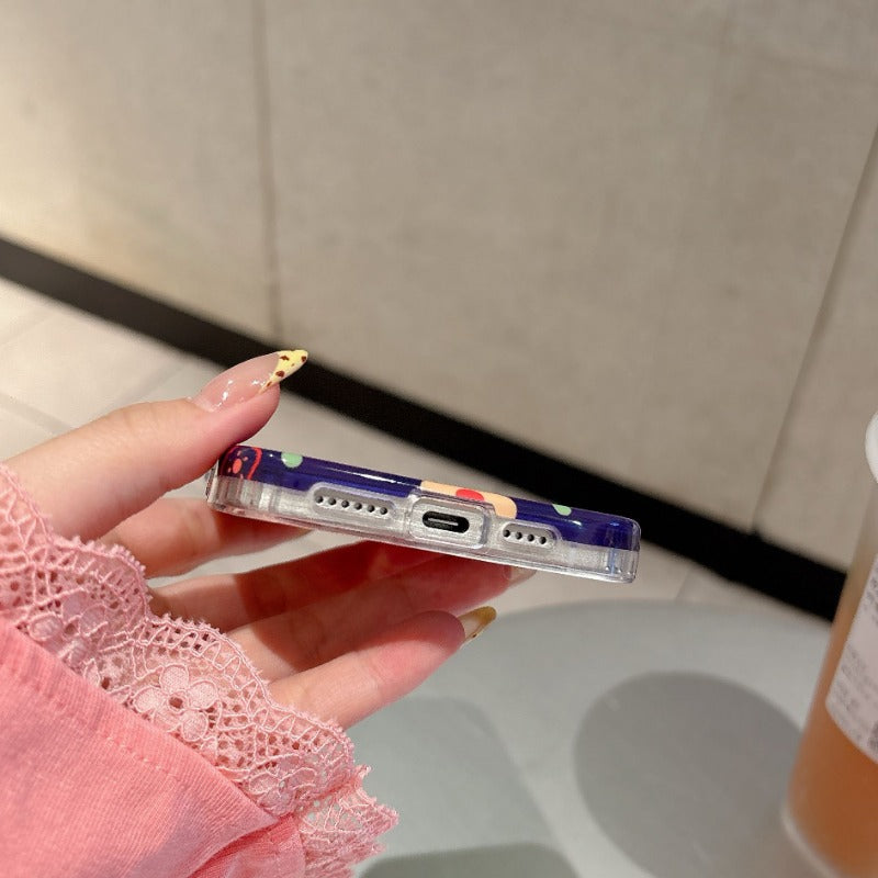 Blurred Flower Phone Case For iPhone