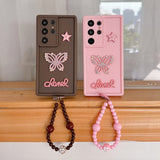 Butterfly Star Silicone Phone Case For Samsung