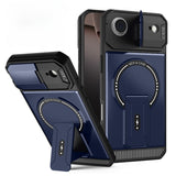 Magnetic Bracket Phone Case For iPhone