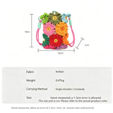 Flower Woven Phone Bag