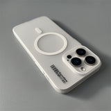 Transparent Hard Magnetic Phone Case For iPhone