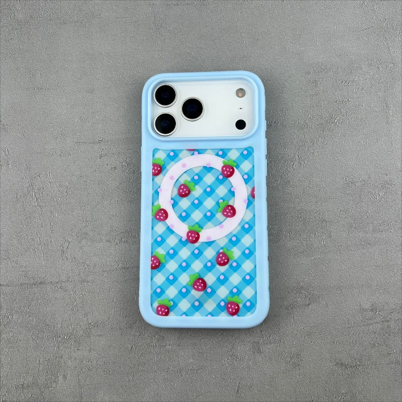 Polka Dot Diamond Phone Case For iPhone