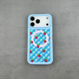 Polka Dot Diamond Phone Case For iPhone