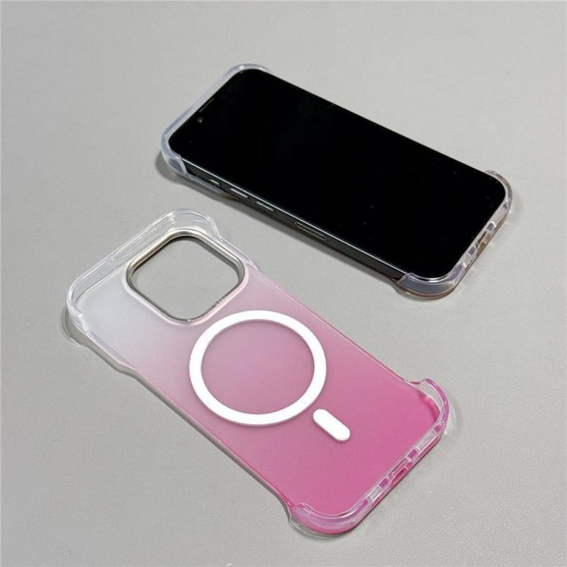 Gradient Color Ultra-thin Borderless Phone Case For iPhone