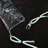 Line Flower Phone Case For iPhone