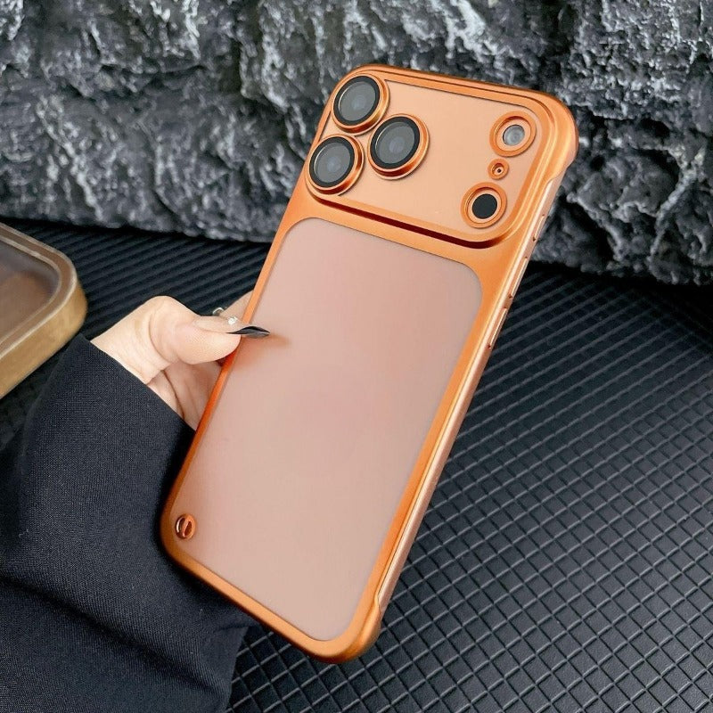 Frosted Frameless Phone Case For iPhone
