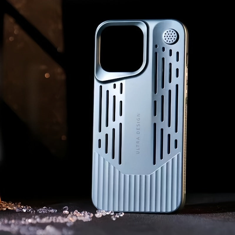 Vertical Stripe Hollow Phone Case For iPhone