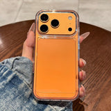 Transparent Acrylic Hard Phone Case For iPhone