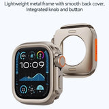 Metal Shell PC Back Cover For Apple Watch 49mm 46mm 45mm 44mm