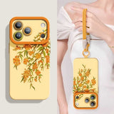 Branch Lanyard Phone Case For iPhone