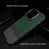 Luxury Matte Carbon Magnetic Slim Case For iPhone