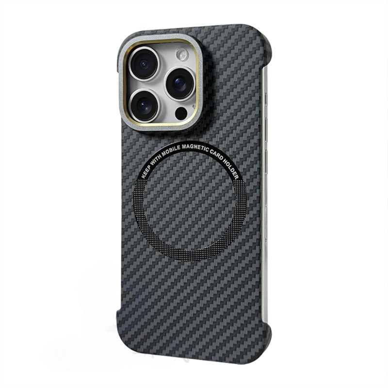 Ultra Thin Carbon Fiber Magnetic Case For iPhone