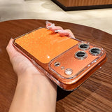 Electroplated Glitter Phone Case For iPhone