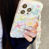 Flower Butterfly Phone Case For iPhone