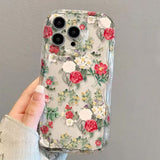 Rose Flower Phone Case For iPhone