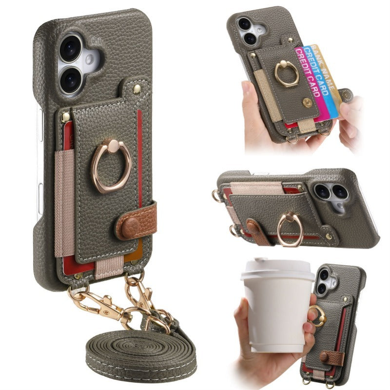 Magnetic Anti-fall Mobile Phone Case For iPhone