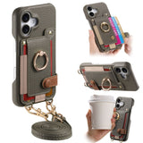 Magnetic Anti-fall Mobile Phone Case For iPhone