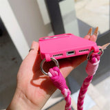 Braided Lanyard Phone Case For iPhone