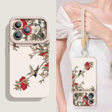 Branch Lanyard Phone Case For iPhone