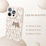 Liquid Silicone Phone Case For iPhone