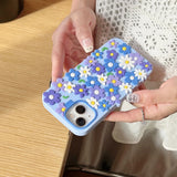 Flower Soft Silicone Luxury Phone Case For iPhone