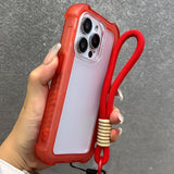 Transparent Frosted Drop-proof Phone Case For iPhone
