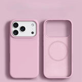 Liquid Silicone Magnetic  Phone Case for iPhone