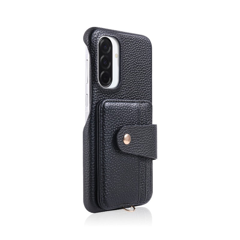 Card Holder PU Leather Phone Case For Samsung