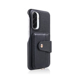 Card Holder PU Leather Phone Case For Samsung