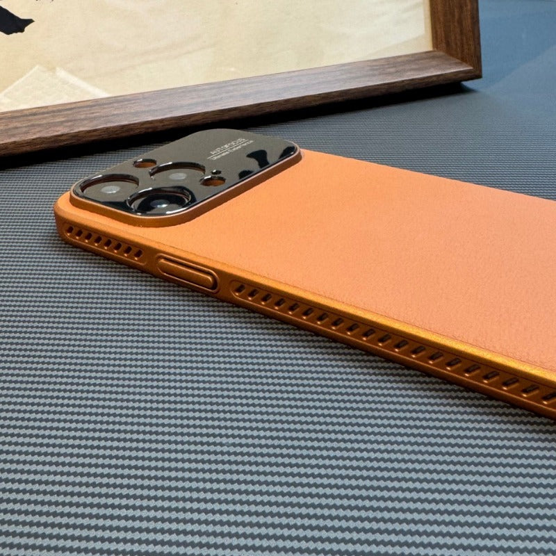 Large Window Ultra-Thin Magnetic Phone Case For iPhone