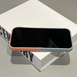 Gradient Thin Circle Magnetic Phone Case For iPhone