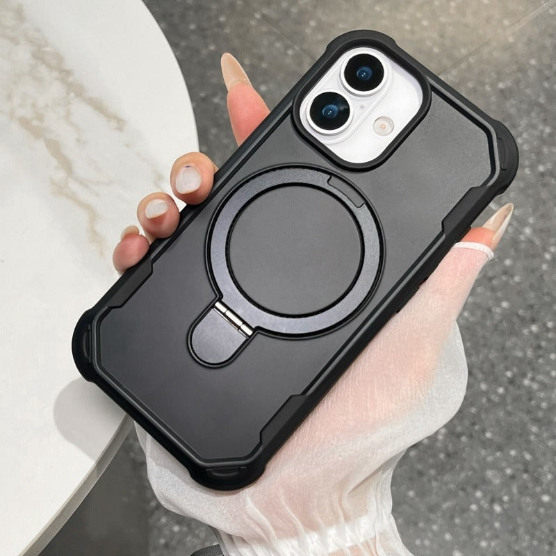 Hidden Folding Magnetic Phone Case For iPhone