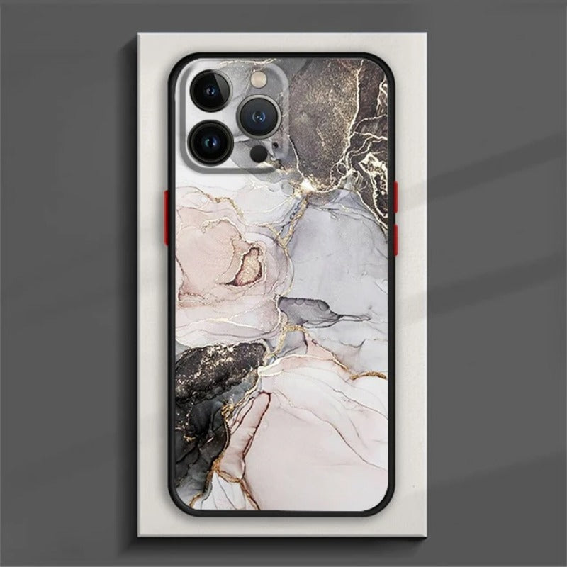 Art Marble Texture Phone Case For iPhone
